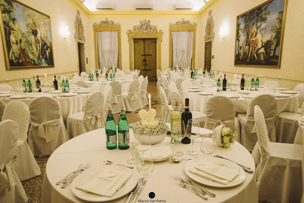 Tavoli matrimonio Villa Quaranta Verona
